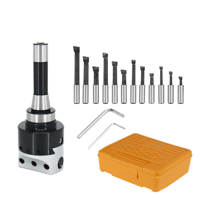Machine Tools High Precision Milling Boring Head With BT/NT/R8/C20 C25 C32 Boring Head Set 9PCS 12PCS Boring Bar Boring Tool
