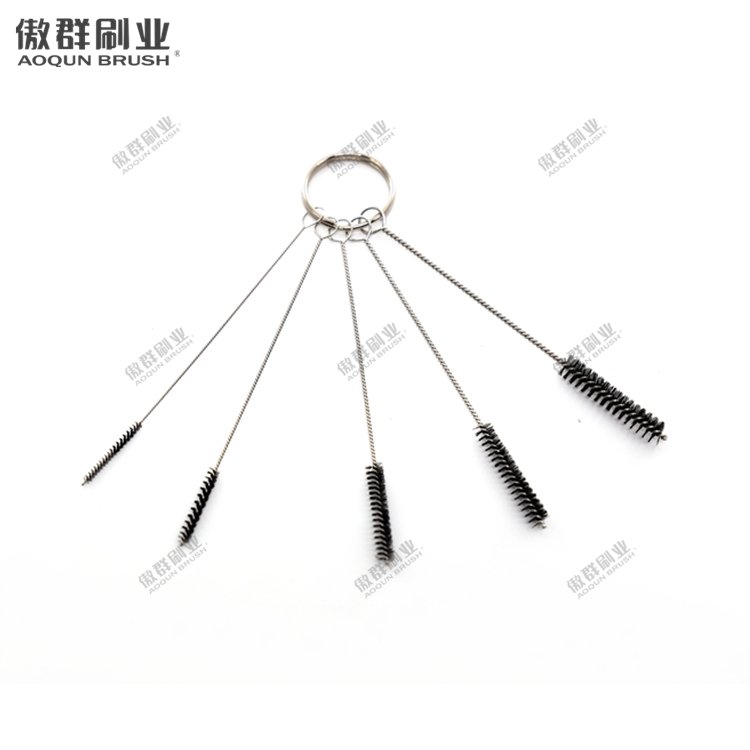High Quality Industrial Grade Deburring Tool Brush Ball Tube Cylinder Polishing Bending Honing Nylon Steel Bristle Cleaning