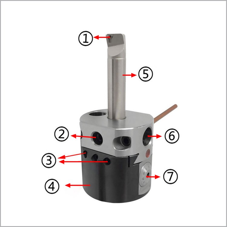 Machine Tools Boring Tools Set BT30 BT40 BT50 NBH 2084 Boring Head 8pcs Boring Bars for CNC Engraving Machine Milling