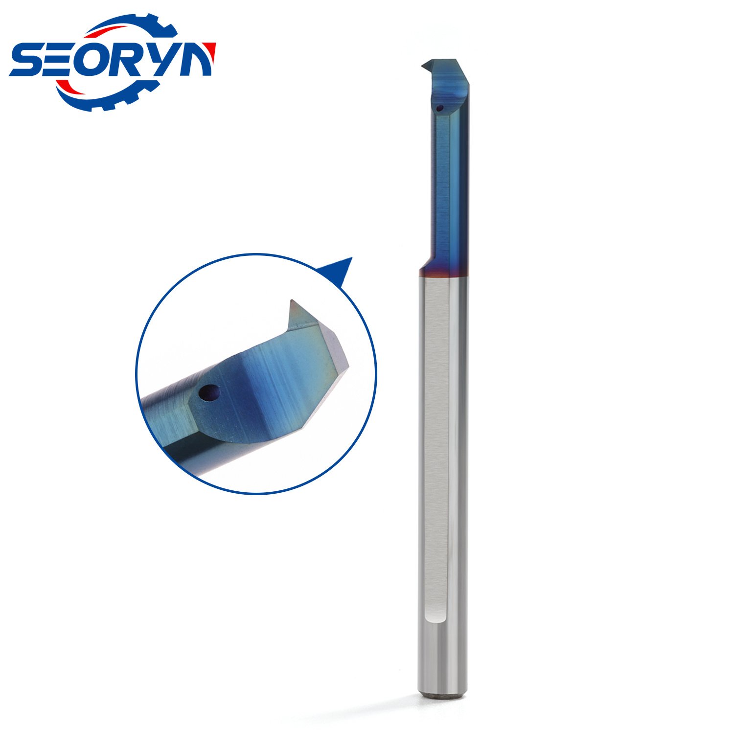 Sneyo Small Bore Boring Thread Cutting Tools Bluenano Coating Carbide Boring Bar for Lathe Machine