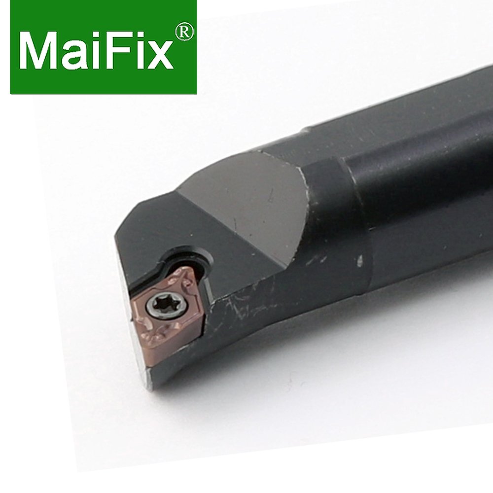 Maifix CNC Lathe Metal Cutter SDQCR Screw Boring Bar Internal Turning Stainless Steel Carbide Holder with DC Inserts