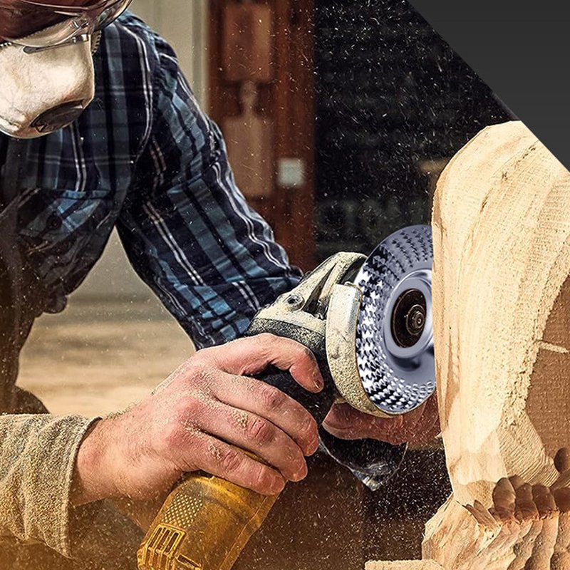 Wood Carving Disc Bore Grinder Shaping Disc For Angle Grinder Woodworking Tools