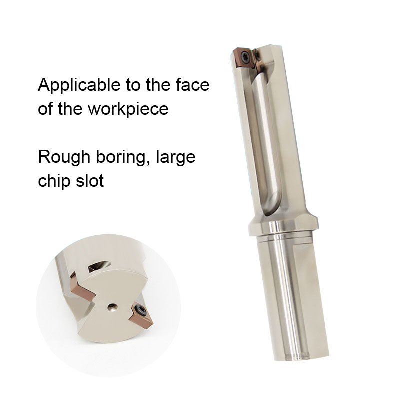 Customized CNC double-edged front coarse boring tool bar with discarded countersunk tool for front boring and hole expansion