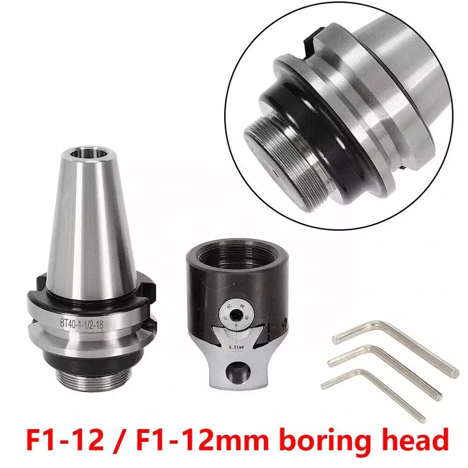 BT40-12mm-9pcs F1 rough boring heads set 12mm boring cutters with BT30 BT40 BT50 boring chuck