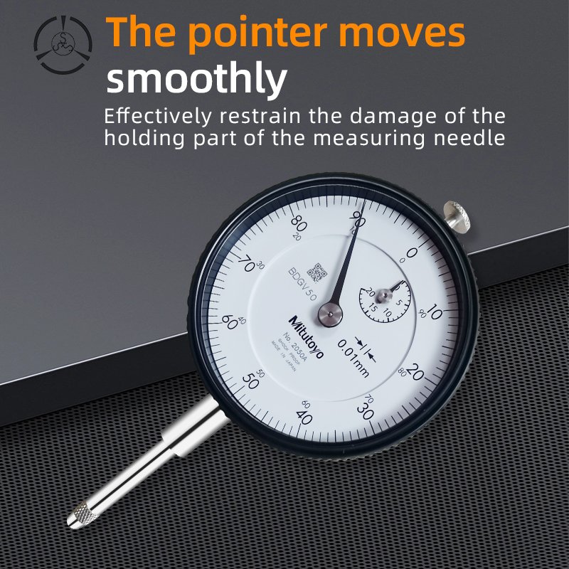 Dial Bore Gauge 50-160mm/0.01mm Center Ring Dial Indicator 0-10mm Micrometer Gauges Measuring Tools