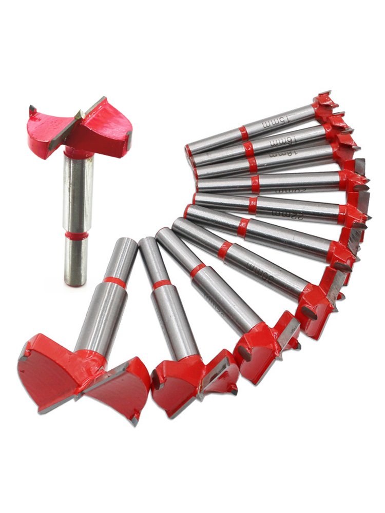 Round Shank Tungsten Forstner tips Woodworking tools Hole Saw Cutter Hinge Boring drill bits Carbide Cutter