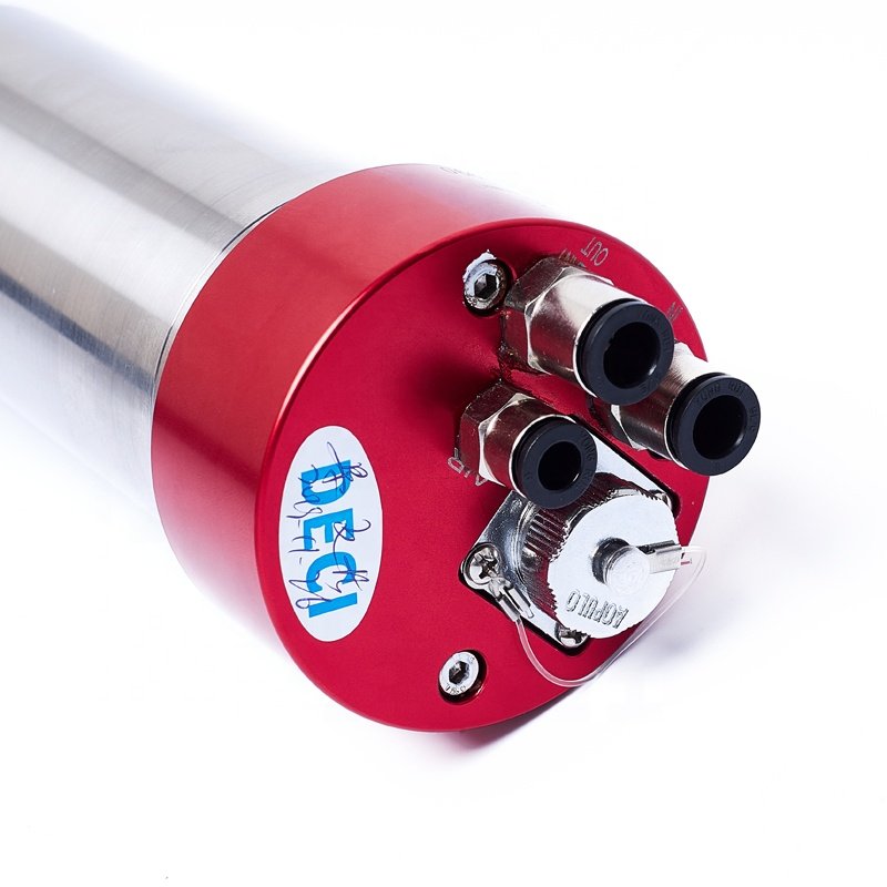 DECI high speed CNC router lathe water cooled machine tool spindle motor for metal cutting milling machines ER11 elastic collet