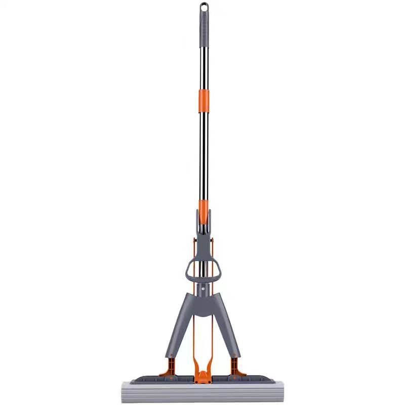 The most popular telescopic handle magic 360 is easy to fold squeeze detachable self-cleaning floor PVA mop hands-free