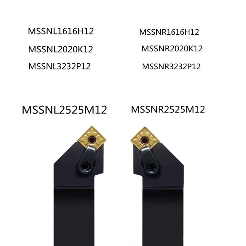 CNc lathe tool boring tool external round turning tool holder MSSNR3232P12 MSSNR2020K12 MSSNL2020K12 MSSNR2525M12 MSSNL2525M12