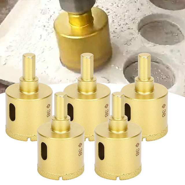 Vacuum brazed drilling core bits diamond drill bit hole saw for ceramic tile marble granite