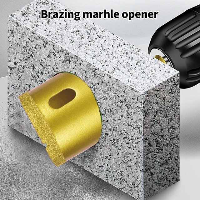 Vacuum brazed drilling core bits diamond drill bit hole saw for ceramic tile marble granite