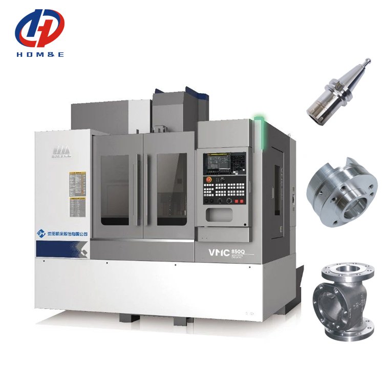 VMC850Q 4 axis Vertical Machining Center With Turntable 3 Axis CNC Milling Machine