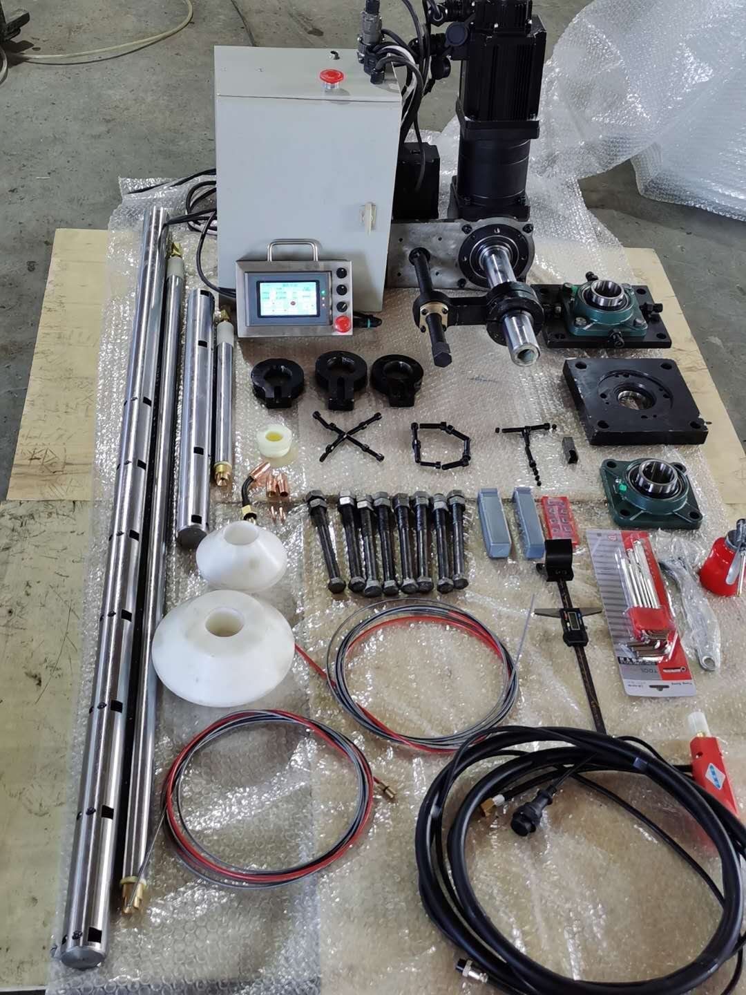 PBW50 Portable Line boring and welding machine with PLC control