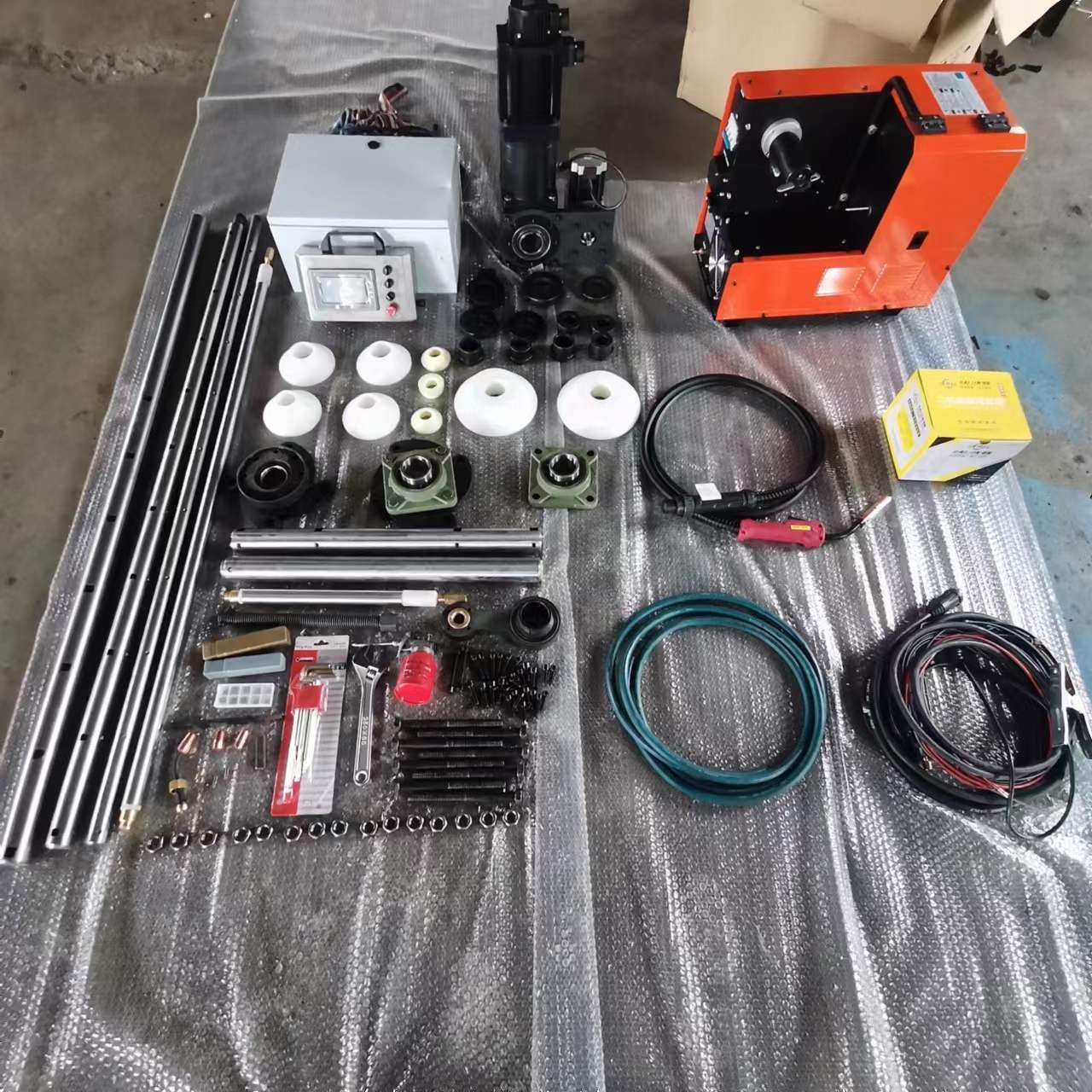 PBW50 Portable Line boring and welding machine with PLC control