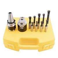 Machine Tools F1 Type 50mm Adjustable Boring Head for Milling Machine 2 inch Rough Boring Head With 9PCS Cutters boring headSet