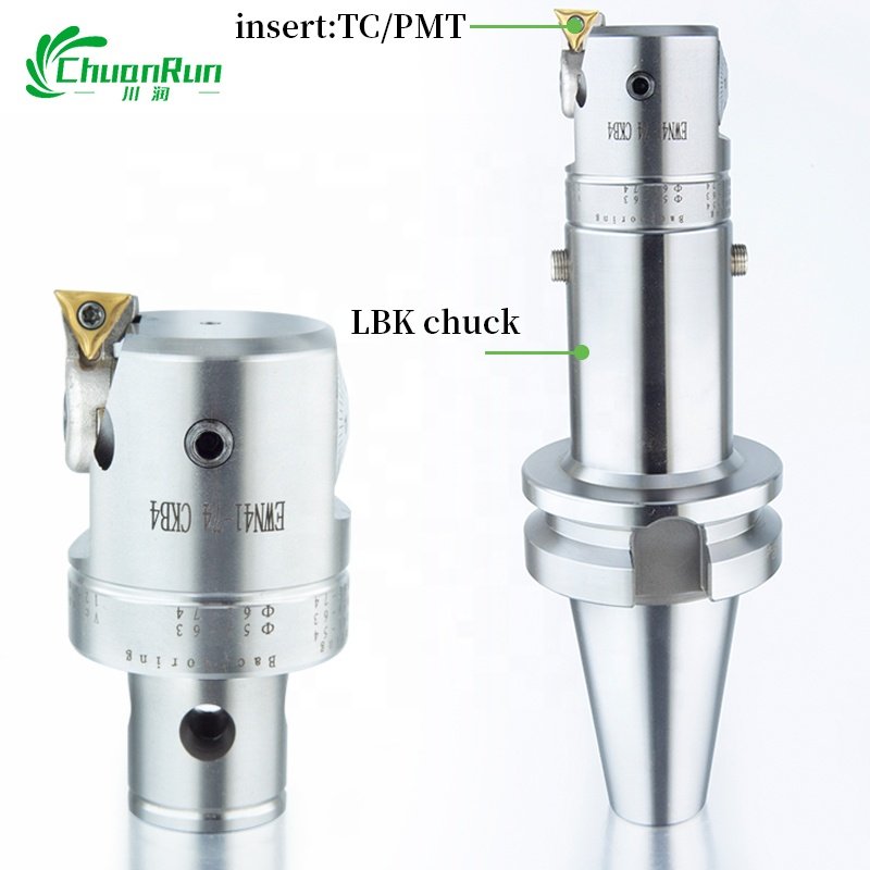 Fine boring Head Fine-tuning Fine boring tool Machining Center Adjustable Double Edge EWN Small Bore Fine boring Head LBK Shank