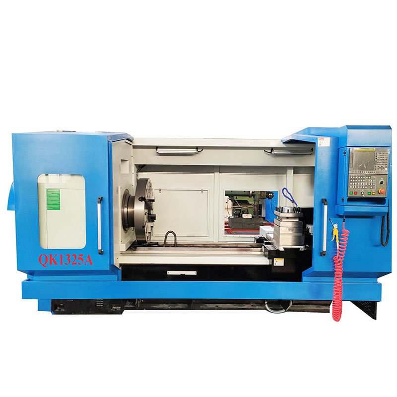 Q1325A Metal Pipe Thread Threading Lathe Machine Big Spindle Hole Bore Manual Oil Country