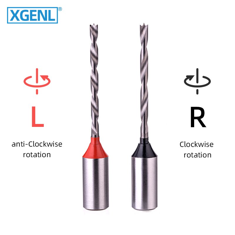 Customised TCT Drill Bits 2-6mm Through Hole Boring woodworking tool Small drill bit for wood Drilling Small Holes