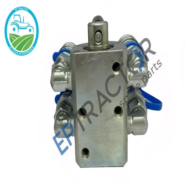 EPTRACTOR - Tractor Remote 6 Port Diverter Valve Manual, 2 into 4 Ports, High Quality Premium Product
