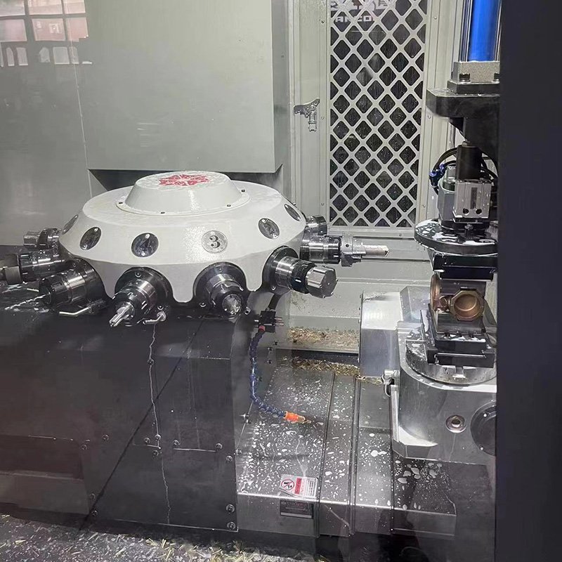 Turret Cnc Drilling Machine Drilling And Tapping Milling Compound Machine For Brass,Aluminum,Zinc,Iron,Stainless Steel Workpiece