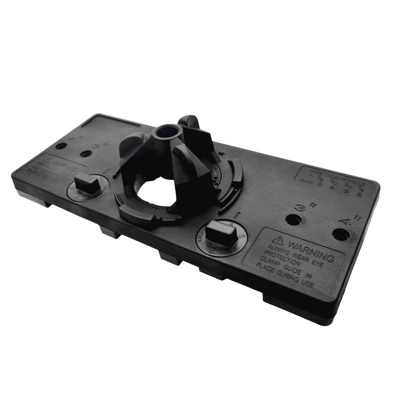 35mm Hinge Jig Boring Hole Drill Guide Locator Wood Cutter Carpenter Woodworking Tools with 2 F clips and a keyhole locator
