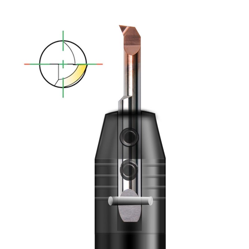 Quick Change Micro Boring Cutting Profiling and Boring Type MBQR for CNC Machine
