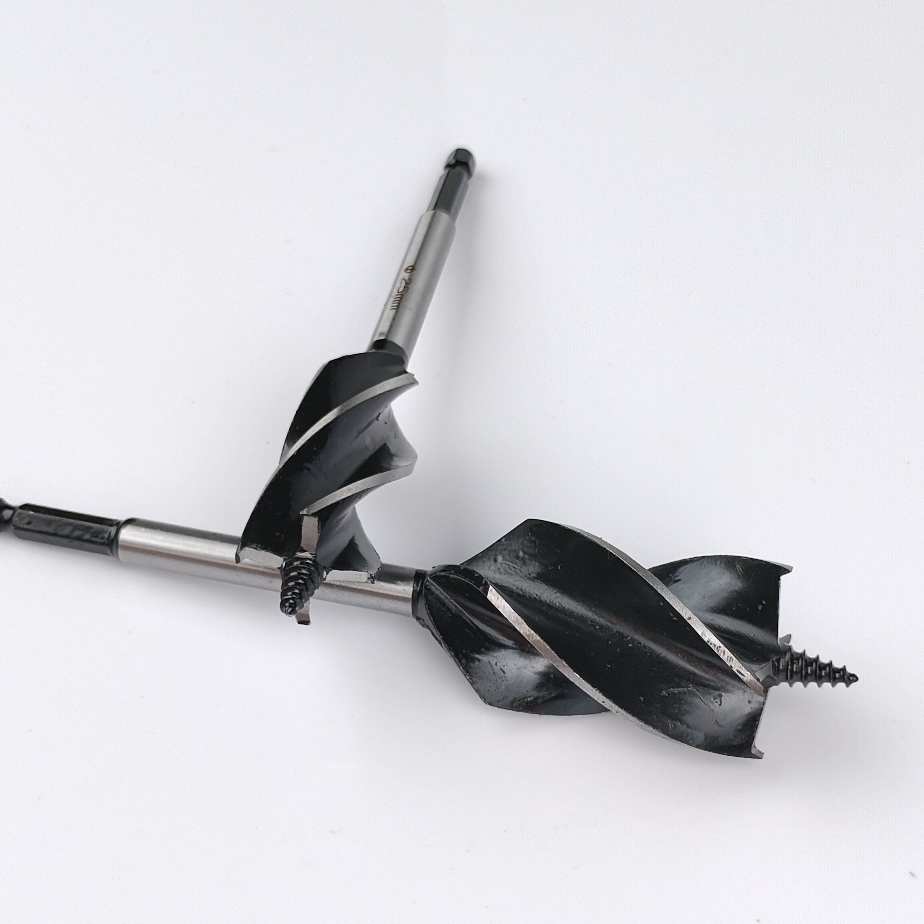 Woodworking Auger Drill Bit Sets High Carbon Steel Wood Boring Bits 4 Flute Cut Drilling Tool For Wood Door Lock