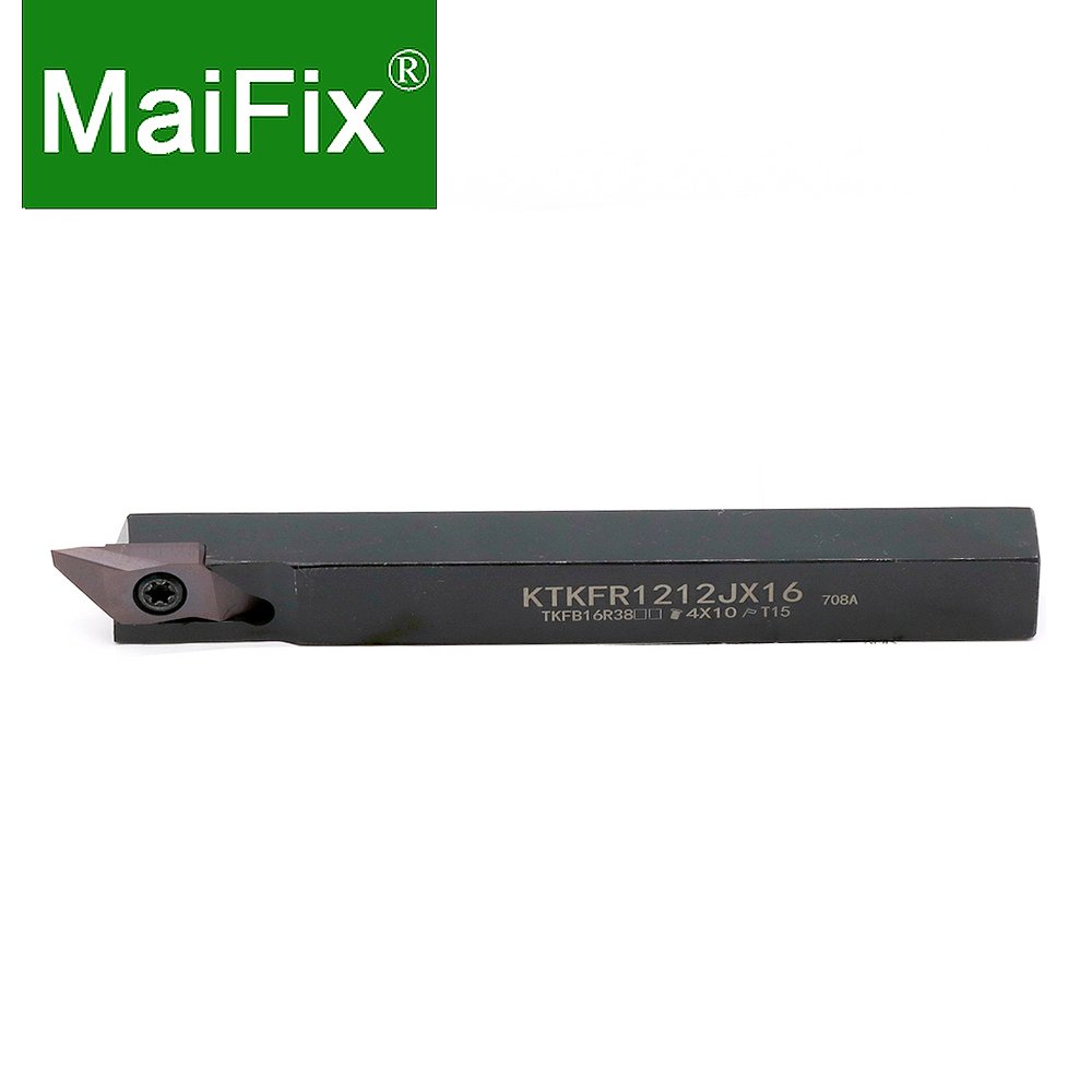Maifix KTKFR1212 1010 0810mm Tool holder KTKFR CNC Lathe Boring Bar Parting TKF Insert External Grooving Turning Tool Holder