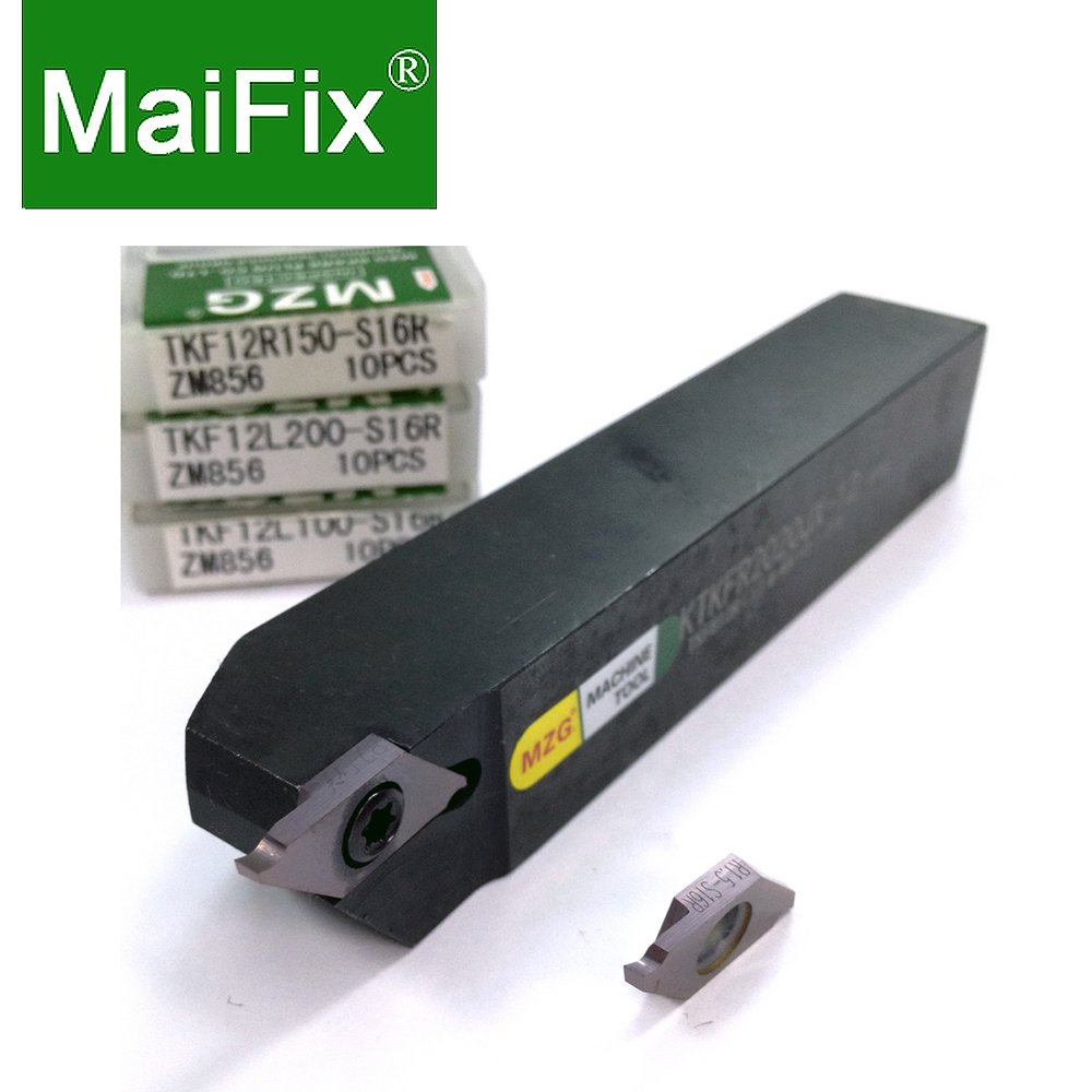 Maifix KTKFR1212 1010 0810mm Tool holder KTKFR CNC Lathe Boring Bar Parting TKF Insert External Grooving Turning Tool Holder