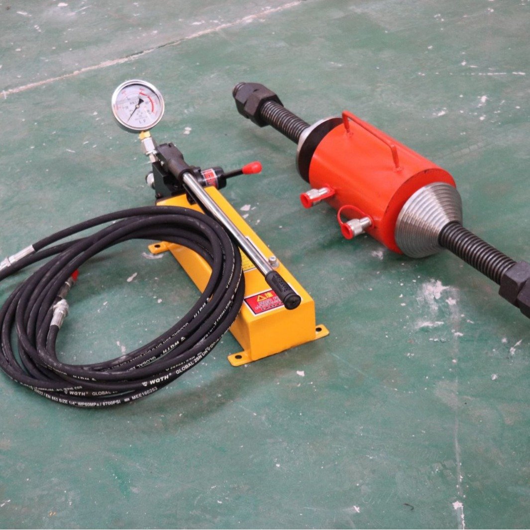 Hot sale Deweiss Brand Efficient 70 tons/100 tons Crawler press tool manual electric sleeve track press machine for sale