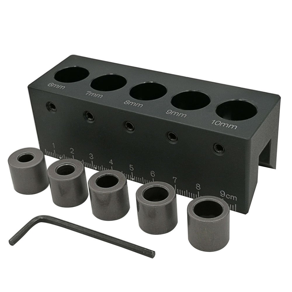woodworking hole punch round tube right angle drill guide round pipe hole puncher DIY hole locator woodworking tool