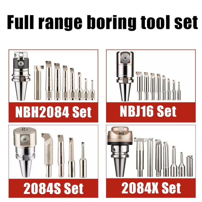 Boring Heads BT30 BT40 BT50 Fine Boring head Bore Tool Bore Bar NBH2084 For Boring Tools Set 8pcs boring bar tool holder