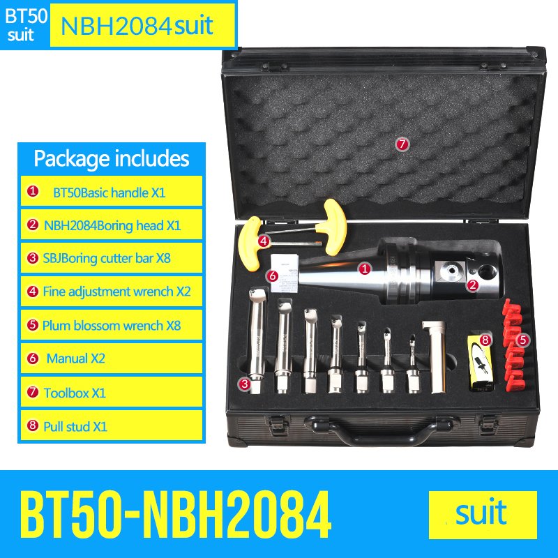 Boring Heads BT30 BT40 BT50 Fine Boring head Bore Tool Bore Bar NBH2084 For Boring Tools Set 8pcs boring bar tool holder