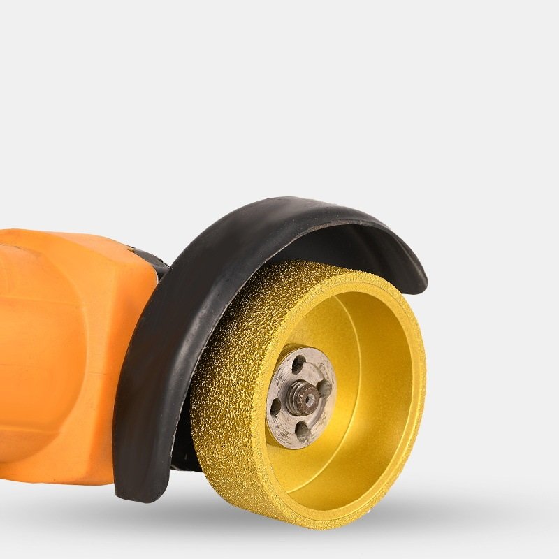 Best Price Abrasive Tools Vacuum Brazed Diamond Ceramic Edge Grinding Wheel Blade For Granite