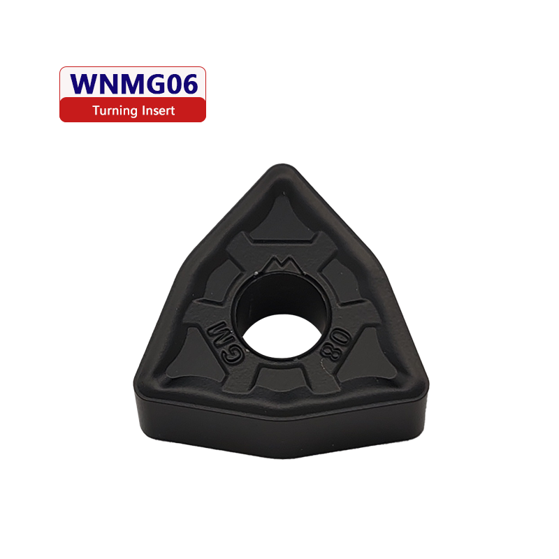 CCMT09T304 adopts chemically coated hard alloy turning boring steel parts with CNC inserts that can be rotated CCMT09T3