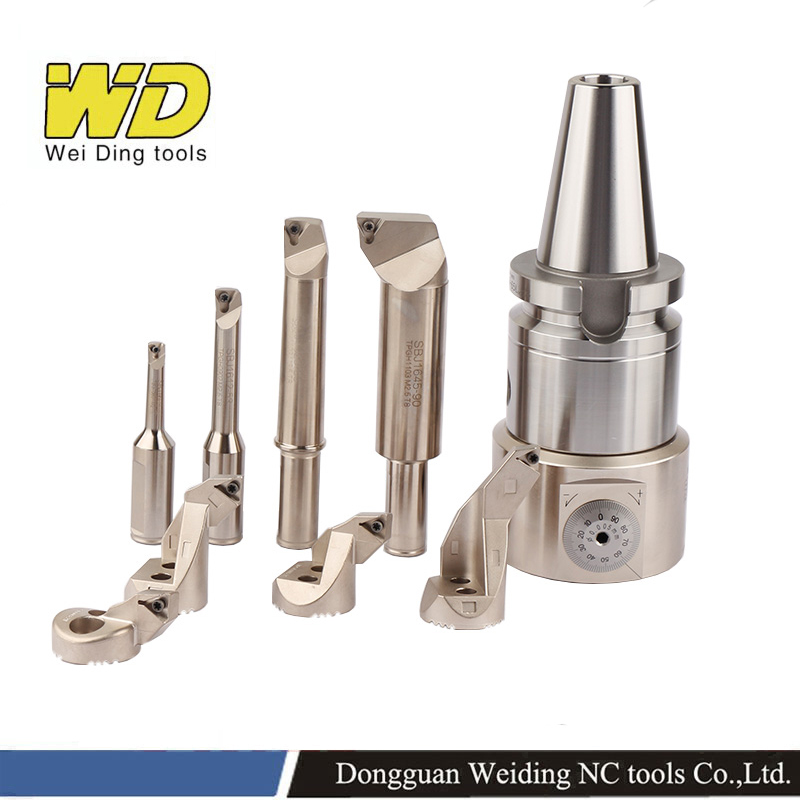 BT NT SK40 BT50 NBH2084S LBK6 shank fine tune Boring head fine boring tool precision 0.005mm For CNC boring machine