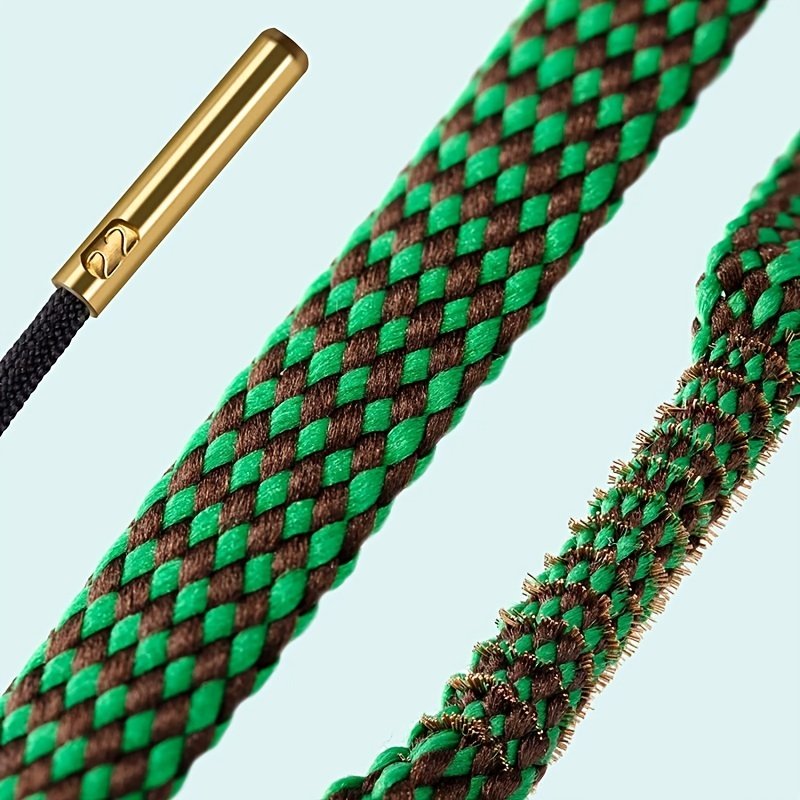 Bore Cleaning Rope .17cal,.22cal,.30cal,.38cal,.45cal, 12ga, and 20ga Snake Bore Cleaner Cleaning Brush Tool