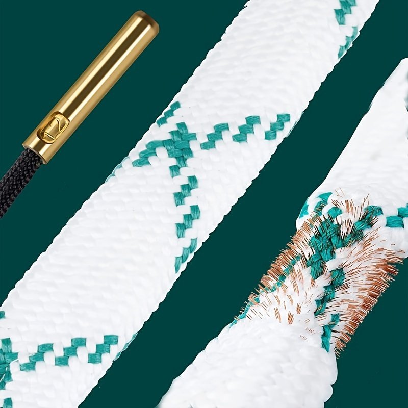 Bore Cleaning Rope .17cal,.22cal,.30cal,.38cal,.45cal, 12ga, and 20ga Snake Bore Cleaner Cleaning Brush Tool