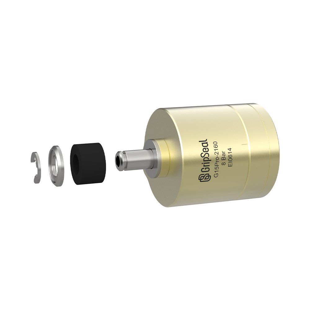 Leak test tool GripSeal G15Pro internal connector with magnetic sensor for leak-free automatic connection to tubes holes threads