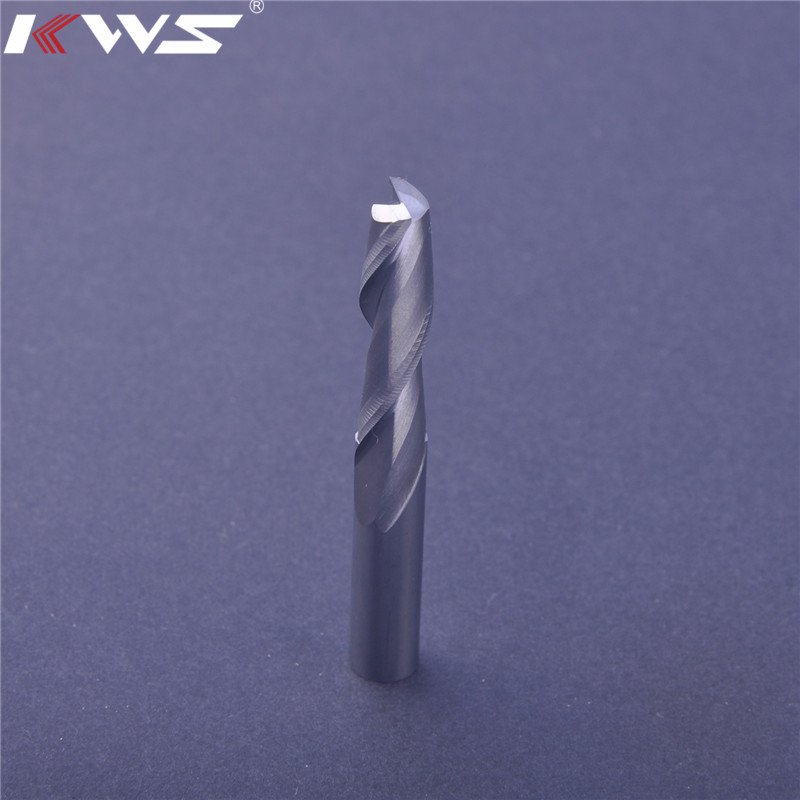 KWS Metalworking tool 3.175 milling cutter CNC engraving cutter carving knife flat end mill three edge milling cutter