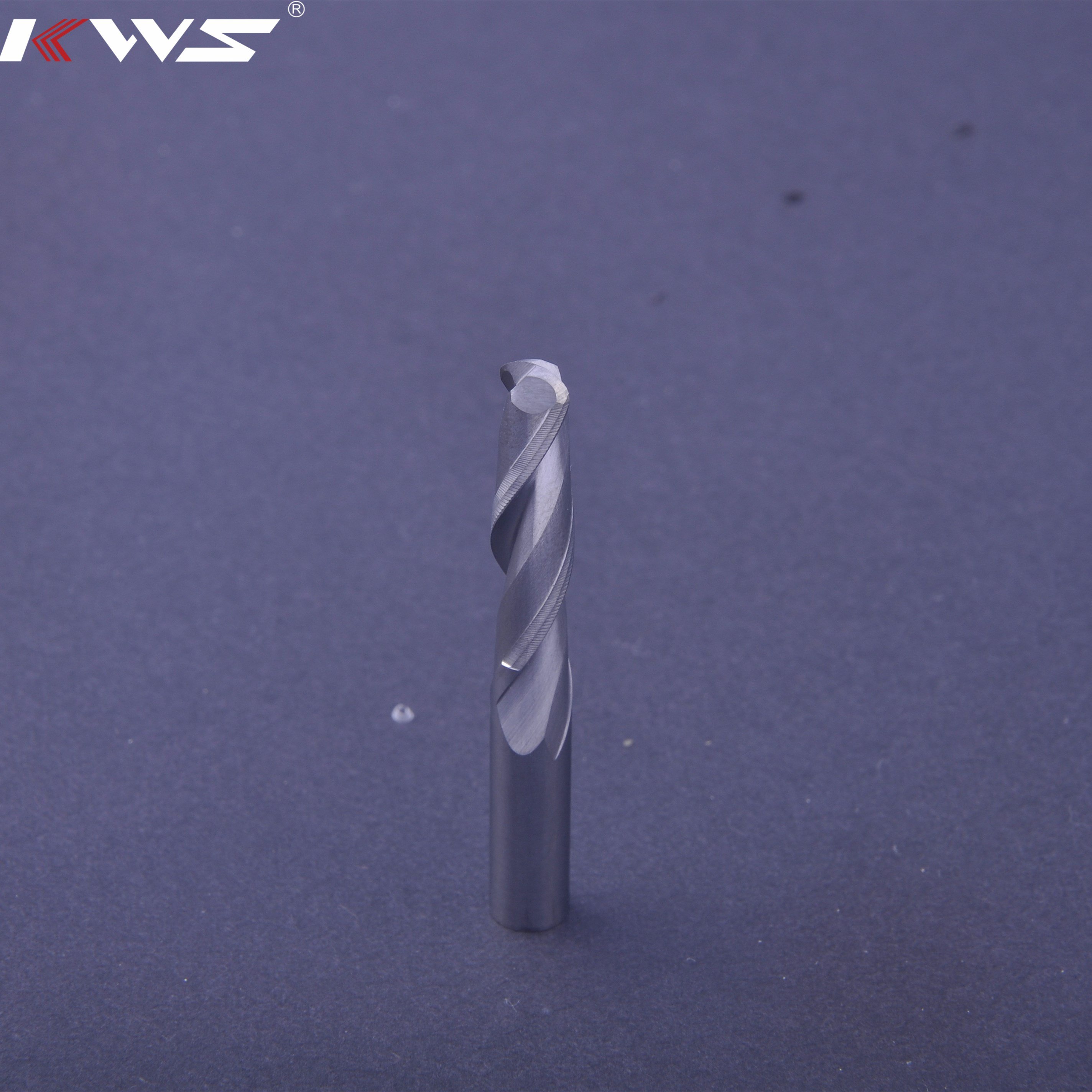 KWS Metalworking tool 3.175 milling cutter CNC engraving cutter carving knife flat end mill three edge milling cutter