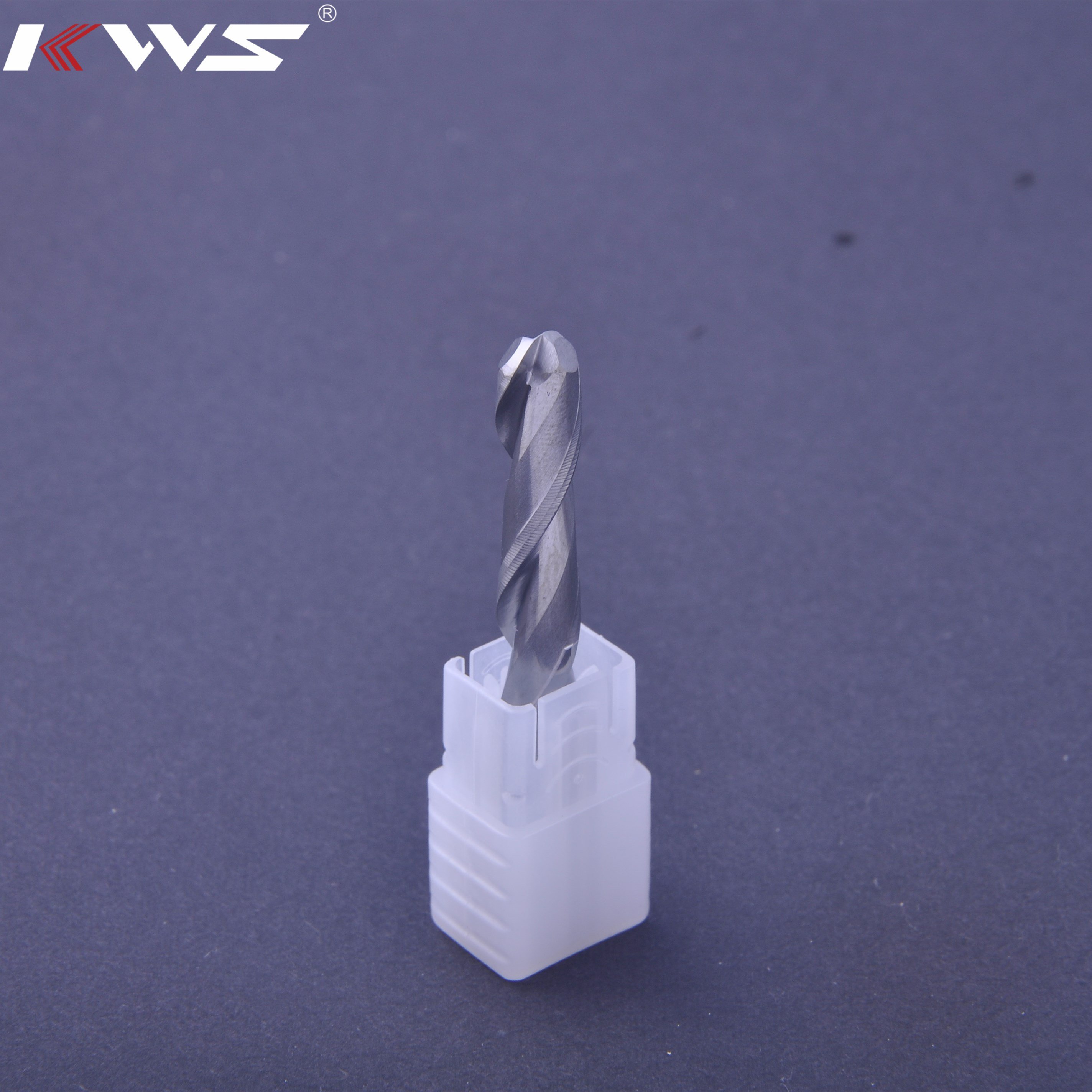 KWS Metalworking tool 3.175 milling cutter CNC engraving cutter carving knife flat end mill three edge milling cutter