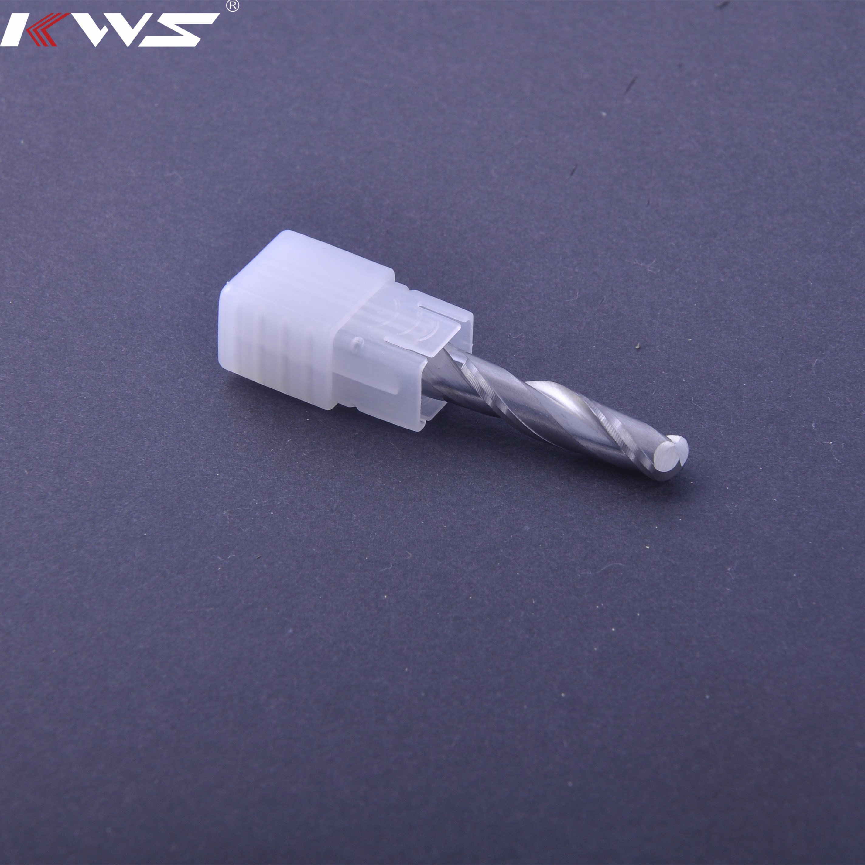 KWS Metalworking tool 3.175 milling cutter CNC engraving cutter carving knife flat end mill three edge milling cutter