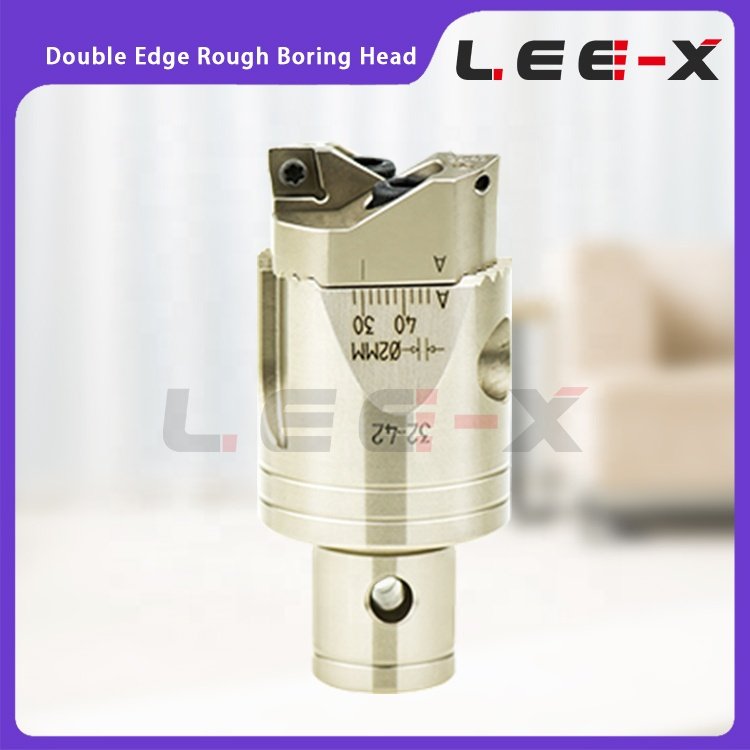 LEE-X Double Edge Rough Boring Head Adjustable double-edged rough boring tool RBH Twin-bit Rough Boring Head LBK tool holder