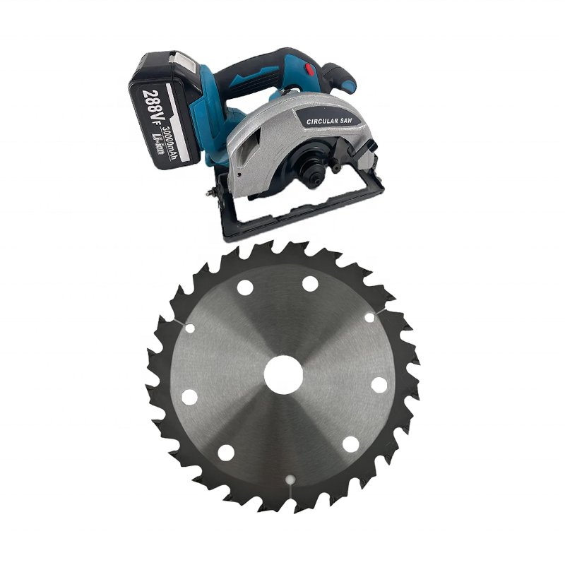 Electric Tool Accessory Wood Cordless TCT Circular Saw Blade 140mm Diameter 20mm Bore 24 Teeth 1.8mm Kerf