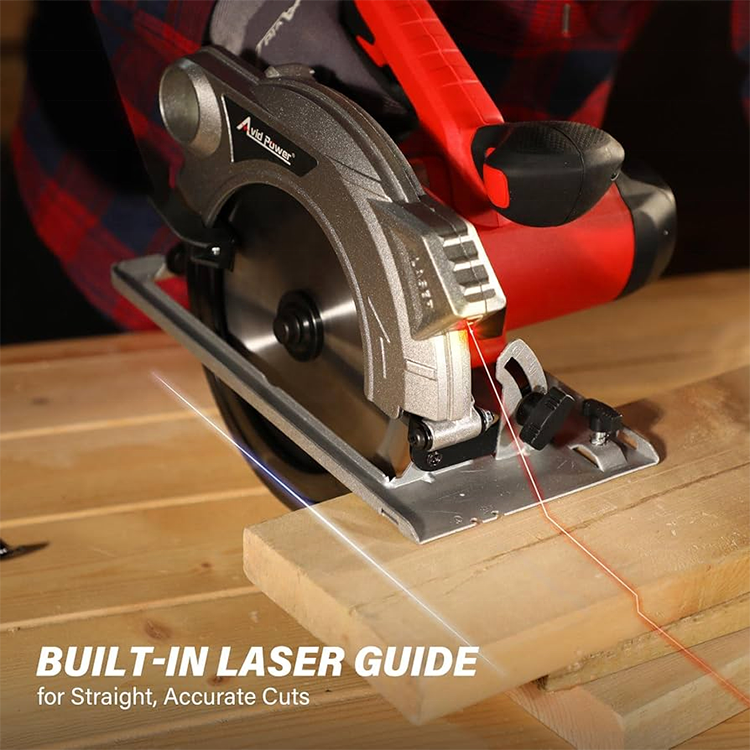 Electric Tool Accessory Wood Cordless TCT Circular Saw Blade 140mm Diameter 20mm Bore 24 Teeth 1.8mm Kerf