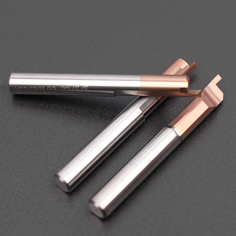 MFR tungsten end grooving tool small diameter bore tool Integral carbide small hole end NC MFR axial slot knife