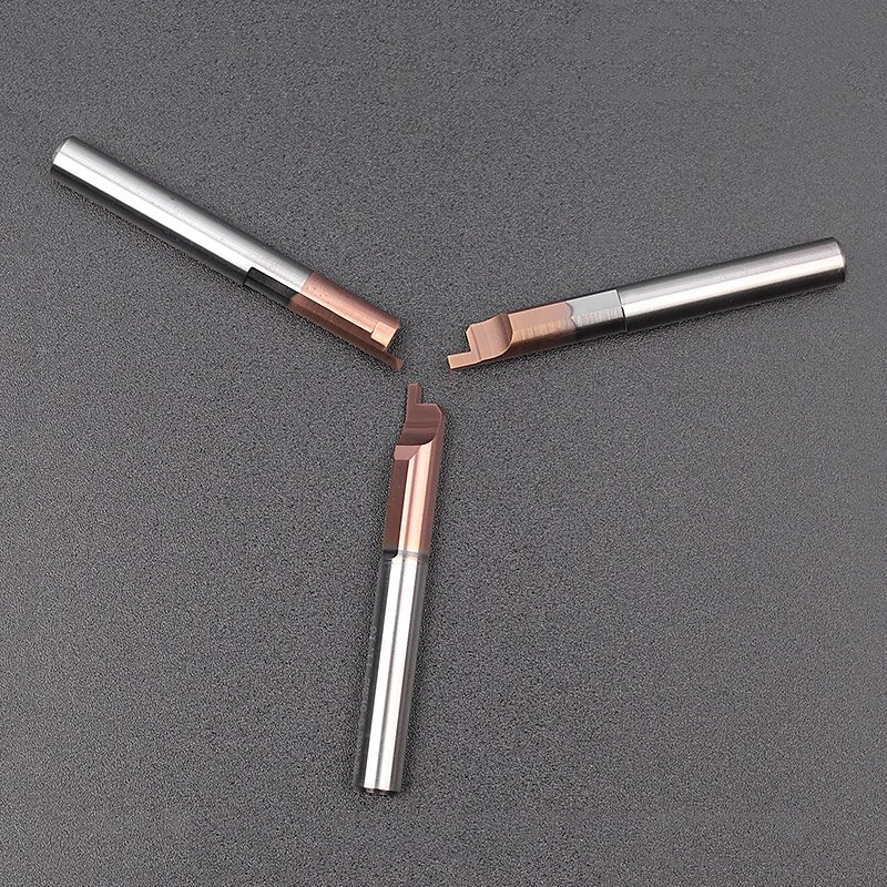 MFR tungsten end grooving tool small diameter bore tool Integral carbide small hole end NC MFR axial slot knife