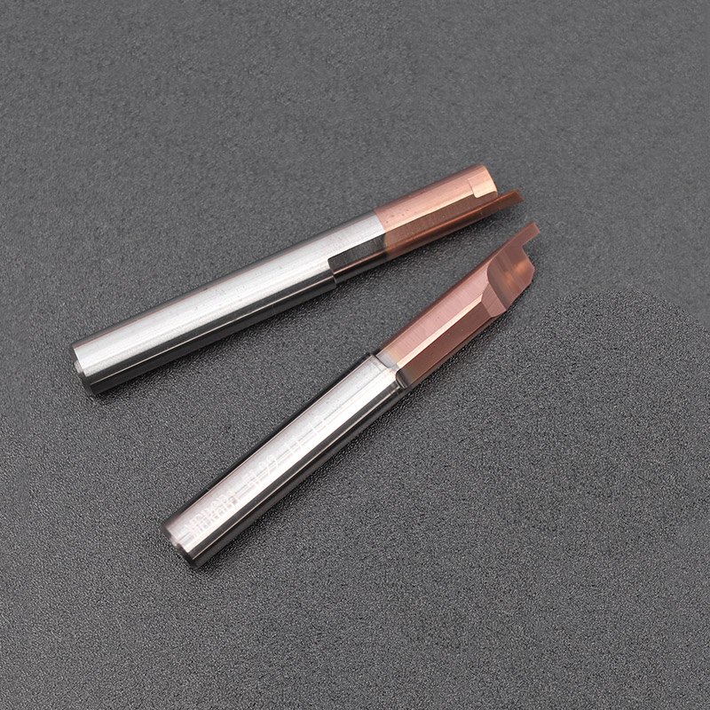 MFR tungsten end grooving tool small diameter bore tool Integral carbide small hole end NC MFR axial slot knife