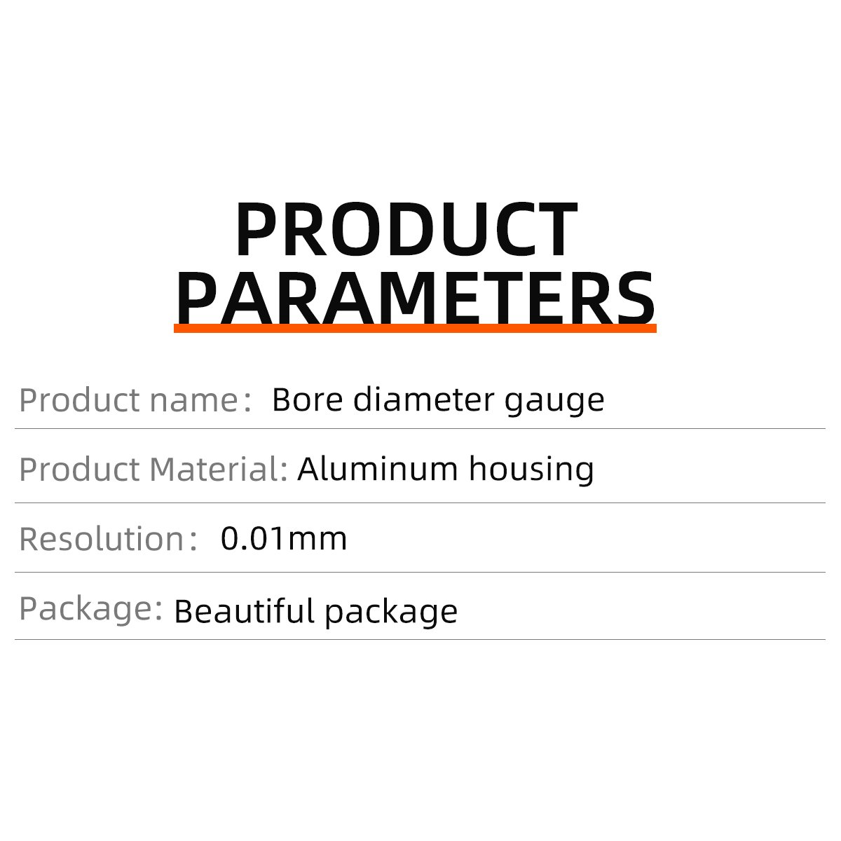 Inner Diameter Dial Indicator 10-18 Inner Diameter Gauge Cylinder Table 35-50 Inner Hole Indicator Table 50-160mm Micrometer